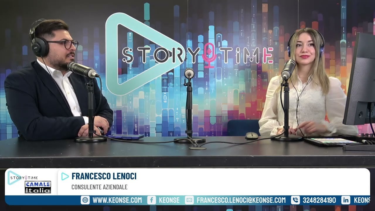 Francesco Lenoci, founder di KEONSE, ospite del podcast Storytime di Evoluzione Radio